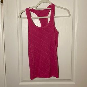 Lululemon pink tank top